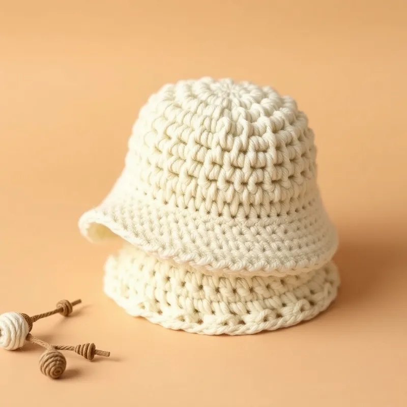 Bucket hat de crochê